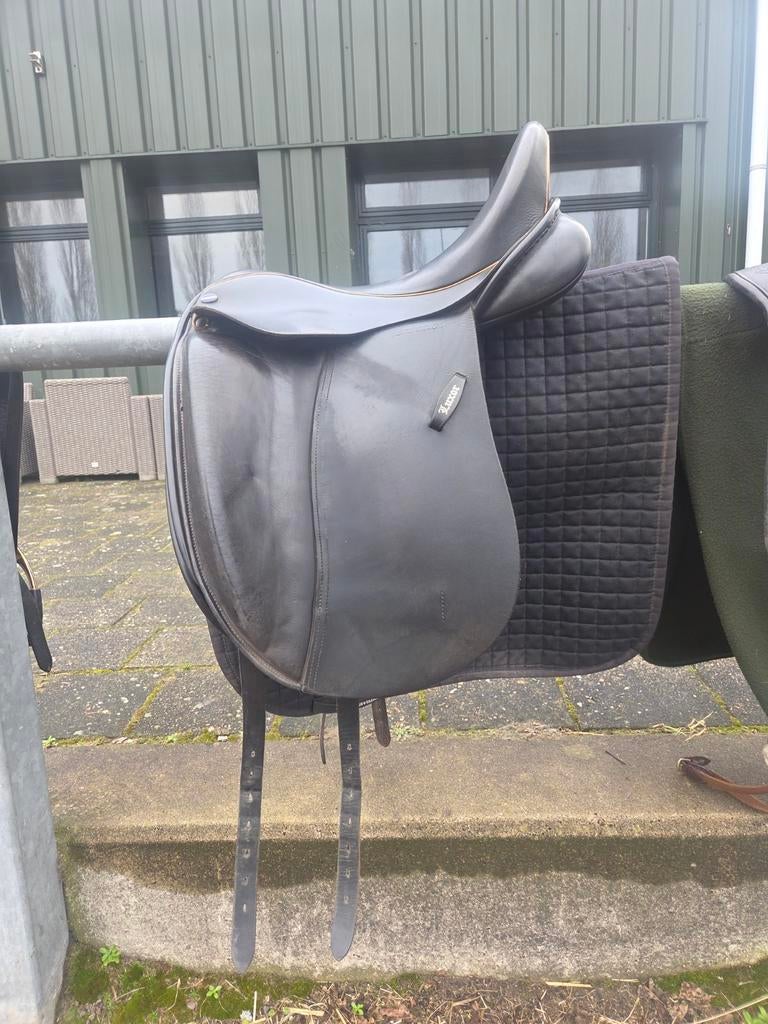 Euroriding luxor 18 inch, boom 33, Dieren en Toebehoren, Paarden en Pony's | Zadels, Ophalen, Dressuur