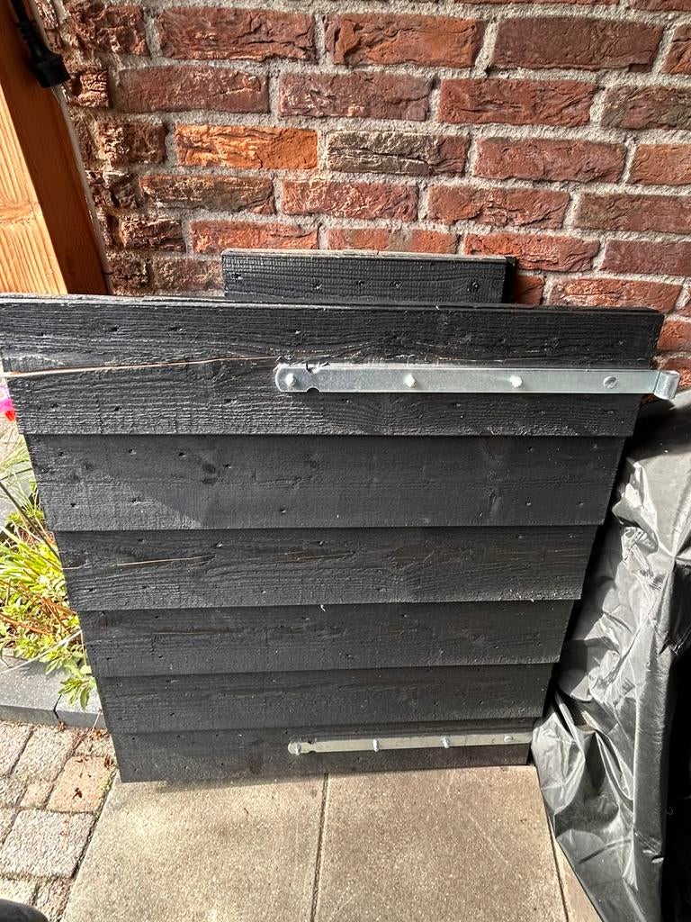 Tuindeur, Ophalen, Zo goed als nieuw