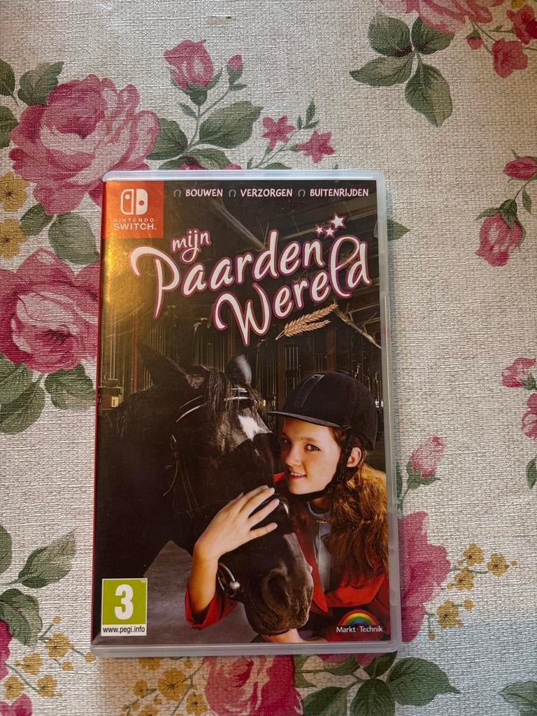 Mijn Paarden Wereld Nintendo Switch, Spelcomputers en Games, Gebruikt, 1 speler, Ophalen of Verzenden, Vanaf 3 jaar