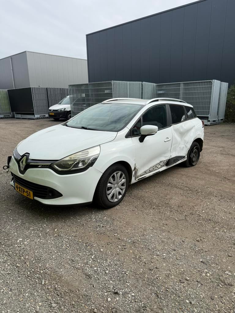 Renault Clio 1.5 DCI 2014, Auto's, Achterwielaandrijving, Zwart, Wit, Te koop