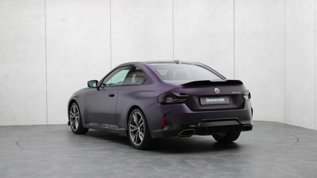 BMW 2 Serie Coupé M240i xDrive | Head-up | Full PPF | Comfo, Auto's, BMW, Automaat, 12 maanden, Gebruikt, Zwart