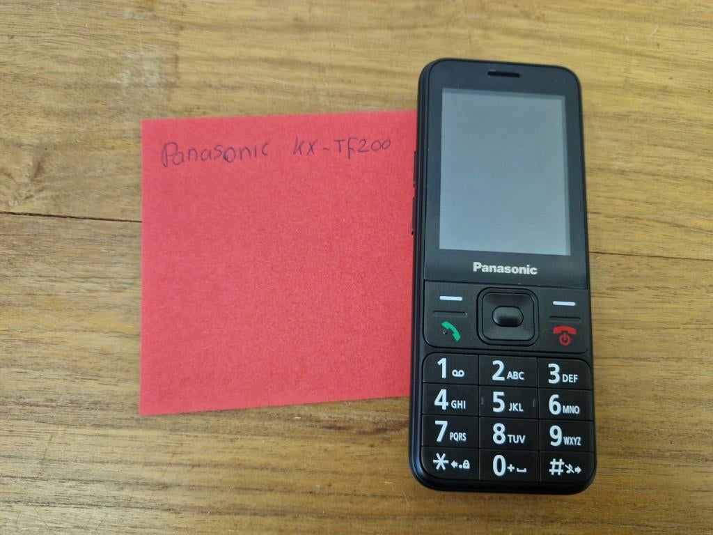 zgan nieuwstaat panasonic telefoon, Telecommunicatie, Mobiele telefoons | Overige merken, Ophalen of Verzenden, Zo goed als nieuw