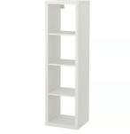 IKEA Kallax 4x1 vakkenkast wit - Prima staat, Huis en Inrichting, Kasten | Boekenkasten, Ophalen, Met plank(en), Minder dan 50 cm