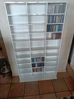 CD kast hoogglans wit - 178x102 cm, Overige materialen, Gebruikt, 150 discs of meer, Ophalen of Verzenden