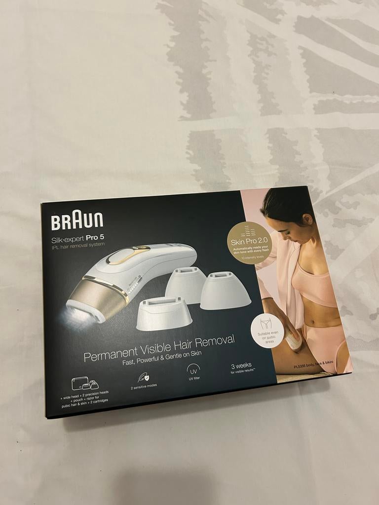 Braun Silk-expert Pro 5 IPL – Nieuw, nooit gebruikt, Witgoed en Apparatuur, Persoonlijke-verzorgingsapparatuur, Ophalen of Verzenden
