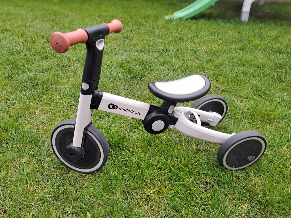 Kinderkraft 4TRIKE 3-in-1 Loopfiets - Lichtgewicht & Inklapb, Ophalen of Verzenden, Zo goed als nieuw, Loopfiets