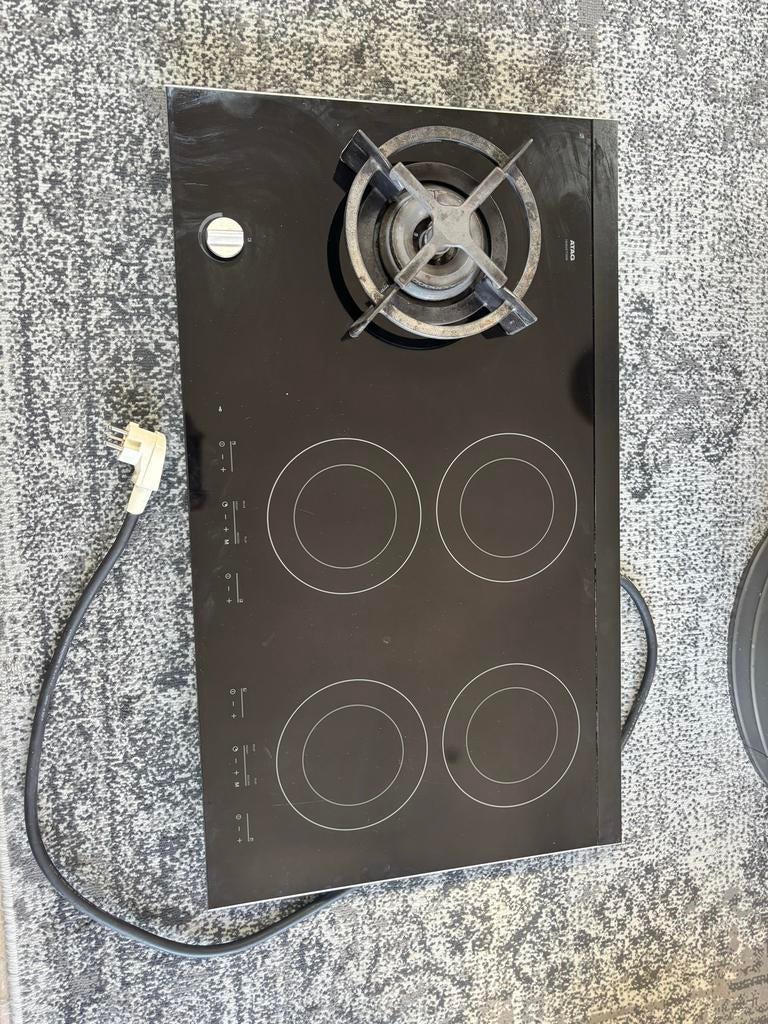 Atag inductie kookplaat: 90cm met wok (op gas), Witgoed en Apparatuur, Kookplaten, Ophalen, Gebruikt, Inbouw, Inductie