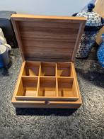 Bredemeijer theedoos 6 - vaks, Ophalen of Verzenden