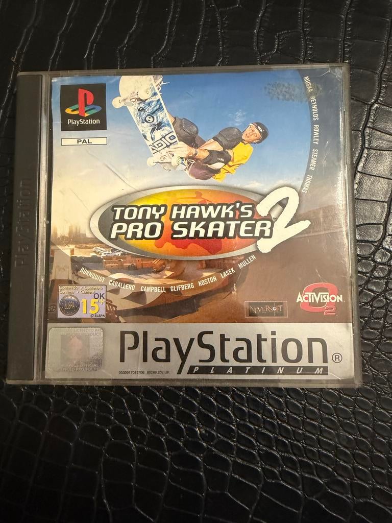 Tony Hawk's Pro Skater 2 - PlayStation 1 (PS1) Klassieker, Spelcomputers en Games, Games | Sony PlayStation 1, Gebruikt, 2 spelers