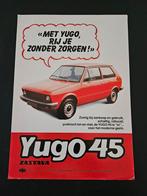 Leaflet Zastava Yugo 45, Ophalen of Verzenden, Zo goed als nieuw, Overige merken