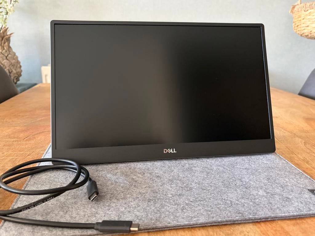 Dell pro 14 plus draagbare monitor p1425, Computers en Software, Monitoren, Ophalen of Verzenden, Zo goed als nieuw, 60 Hz of minder