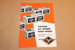 Zeldzame brochure - Agfa fotorolletjes - Ca 1960 !!, Ophalen of Verzenden, Zo goed als nieuw