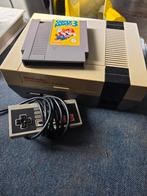 Nintendo NES met Super Mario Bros 3 en controller, Spelcomputers en Games, Spelcomputers | Nintendo NES, Ophalen, Gebruikt, Met 1 controller