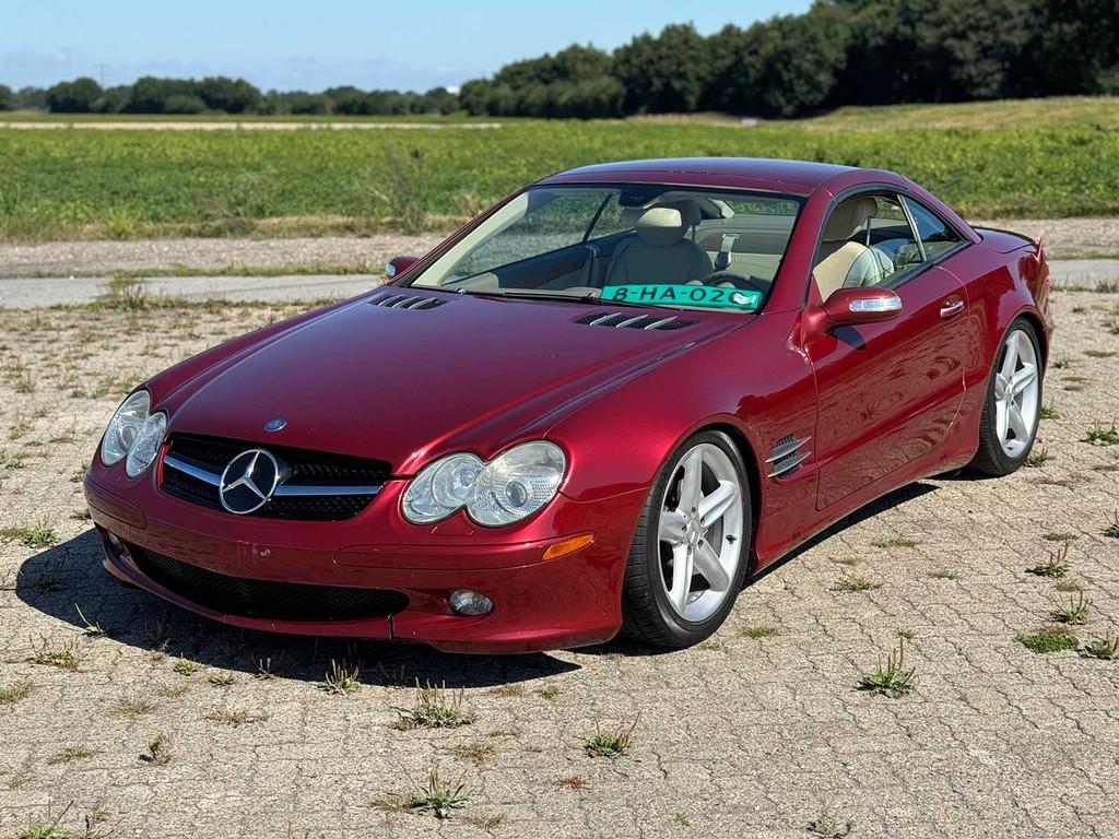 2005 Mercedes SL500, Auto's, Mercedes-Benz, Automaat, Gebruikt, Overige modellen, Overige carrosserieën