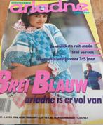 Ariadne Handwerken april 1986, Ophalen of Verzenden, Gebruikt, Breien, Patroon of Boek