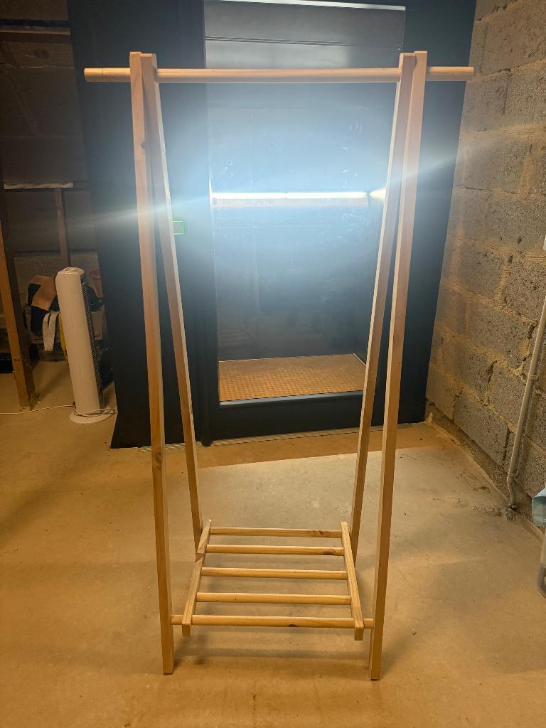 Kledingrek, Ophalen, Zo goed als nieuw