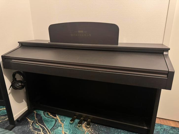 Hemingway digitale piano, Muziek en Instrumenten, Piano's, Zo goed als nieuw, Piano, Zwart, Digitaal, Ophalen