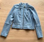 Cadadia suede damesjasje maat 36, Ophalen of Verzenden, Nieuw, Maat 36 (S), Blauw