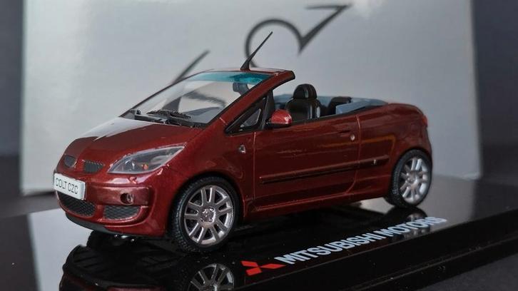 Mitsubishi Colt CZC Cabrio Pininfarina red 1:43 Vitesse Pol, Hobby en Vrije tijd, Modelauto's | 1:43, Nieuw, Auto, Verzenden