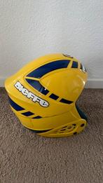 Geel/blauwe kinder skihelm, Overige merken, Overige typen, Ophalen of Verzenden, Zo goed als nieuw