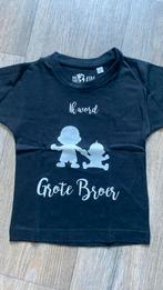 Shirt: Ik word grote broer, Kinderen en Baby's, Babykleding | Maat 86, Ophalen of Verzenden, Nieuw, Jongetje, Shirtje of Longsleeve