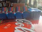 Bidding boxen blauw 4 x 4 sets, Ophalen of Verzenden, Gebruikt