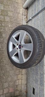 1 Saab zomerband met velg 225/45ZR17, Ophalen, 17 inch, 225 mm, Zomerbanden