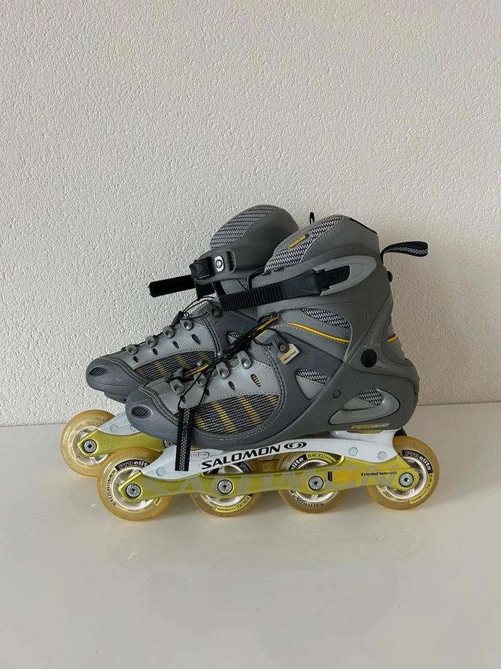 Salomon inline skates / skeelers, Sport en Fitness, Skeelers, Gebruikt, Inline skates 4 wielen, Salomon, Dames, Heren, Kinderen