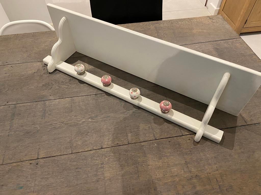 Kapstok wandplank kinderkamer, Zo goed als nieuw, Minder dan 100 cm, Hout, Ophalen