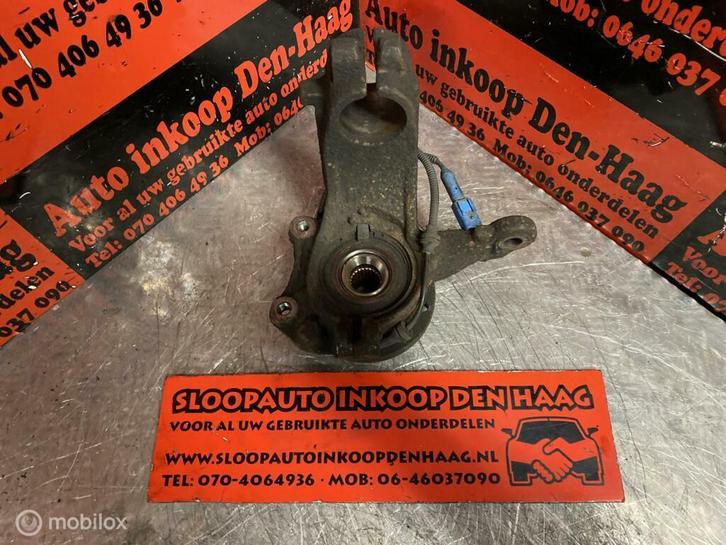 Peugeot 207 208 308 Citroen ('06-'12) Fusee Rechts + ABS, Auto-onderdelen, Ophanging en Onderstel, Gebruikt, Ophalen of Verzenden