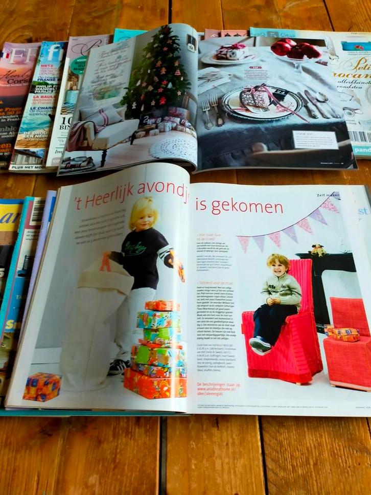 Brocante Magazines 20 st., Boeken, Tijdschriften en Kranten, Zo goed als nieuw, Ophalen of Verzenden
