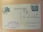 Leek, april 1909  firma S. Duitscher Abr. manufacturen, Ophalen of Verzenden, Briefkaart