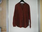 Dameskleding: roodbruine blouse(S), Primark, Ophalen of Verzenden, Zo goed als nieuw, Maat 36 (S)