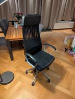 Ikea Markus zwart kunstleder bureaustoel, Ophalen, Gebruikt, Zwart, Bureaustoel