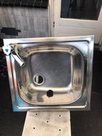 Nette rvs spoelbak, Zo goed als nieuw, Minder dan 100 cm, 25 tot 50 cm, 50 tot 100 cm