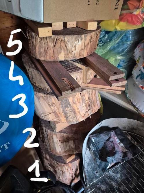 boomstam schijf, Doe-het-zelf en Verbouw, Hout en Planken, Nieuw, Ophalen