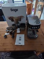 Sage bambino plus en The Dose Control set sage koffiemachine, Ophalen, Zo goed als nieuw, Espresso apparaat