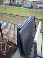 4 Zonnepanelen - Gebruikt, Doe-het-zelf en Verbouw, Dakpannen en Dakbedekking, Ophalen, Gebruikt, Zwart, 15 m² of meer