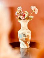 BOHEMIAN PAUWEN VAAS, Ophalen of Verzenden