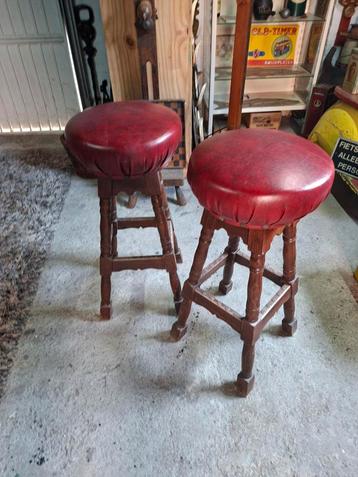 Vintage Barkrukken - Set van 2 beschikbaar voor biedingen