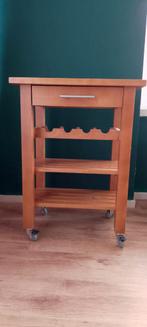 Werkstation/Wijnrek op Wielen - 60x80cm, Ophalen