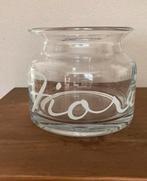 Rivièra Maison Windlicht / Vaas, Wit, Ophalen of Verzenden, Minder dan 50 cm, Glas