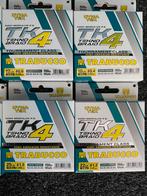 NIEUW Trabucco TK4 4braid gevlochten draad 150m, Watersport en Boten, D, Overige typen, Nieuw, Ophalen of Verzenden