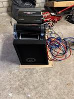 Excalibur Subwoofer Set met Versterker & Power Cap, Auto diversen, Autospeakers, Ophalen, Gebruikt