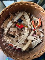 Houten treinbaan en blokken, Ophalen of Verzenden, Zo goed als nieuw, Overige typen