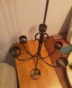 Sfeervolle kandelaar voor 6 waxinelichtjes, Ophalen of Verzenden, Zo goed als nieuw, Metaal, Landelijk