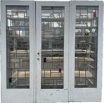3 -delige set glas in lood deuren art deco 213x211cm., Ophalen