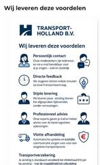 Transport-Holland B.V, Ophalen of Verzenden, Transport-holland B.V, Info@transport-holland-b.nl, 5632CW