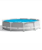 Intex Prism Zwembad compleet met accessoires en pomp, Ophalen, Minder dan 80 cm, Rond, 300 cm of meer