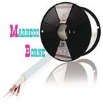 Coax combikabel, 100 M camera kabel met 12 volt kabel, wit, Ophalen, 10 meter of meer, Nedis, Nieuw